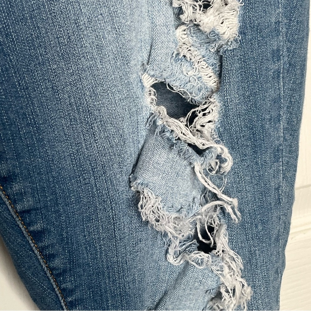 Torrid Blue Distressed Women Jeans - Picture 6 of 10